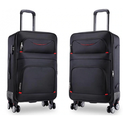 Waterproof Oxford Rolling Luggage Spinner Men Business Brand Suitcase Cabin Trolley High Capacity 24 Inch